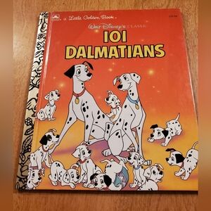 Vintage A Little Golden Book Disney’s 101 Dalmatians 90s.
